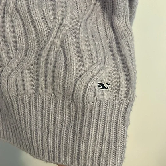 Vineyard Vines Knit Pastel Purple Turtleneck Sweater Size XS - Picture 4 of 6